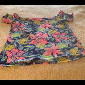 Lilly Pulitzer Off the Shoulder Top